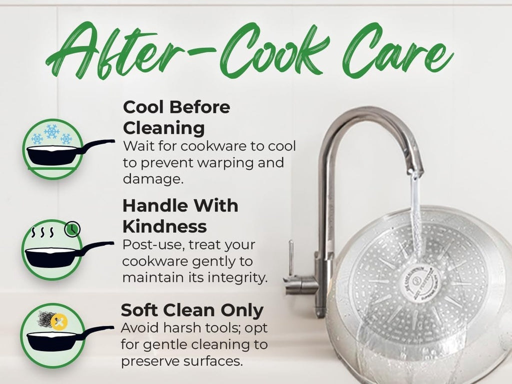 11-Piece Granite Cookware Set, Removable Handles