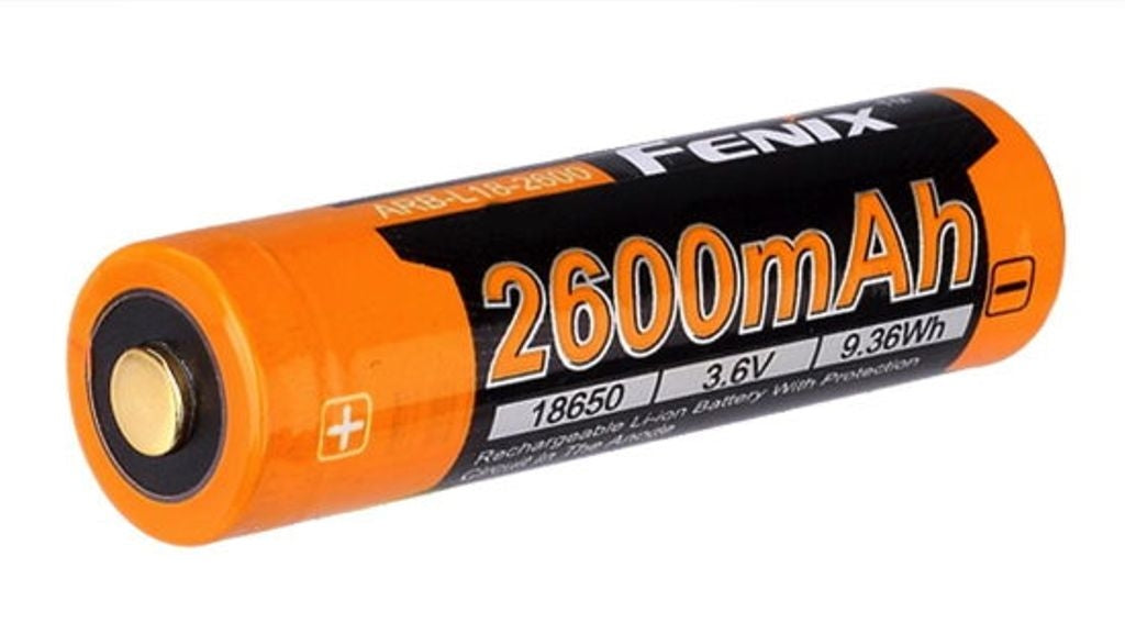 18650 Li-ion 2600mah Rechargeable