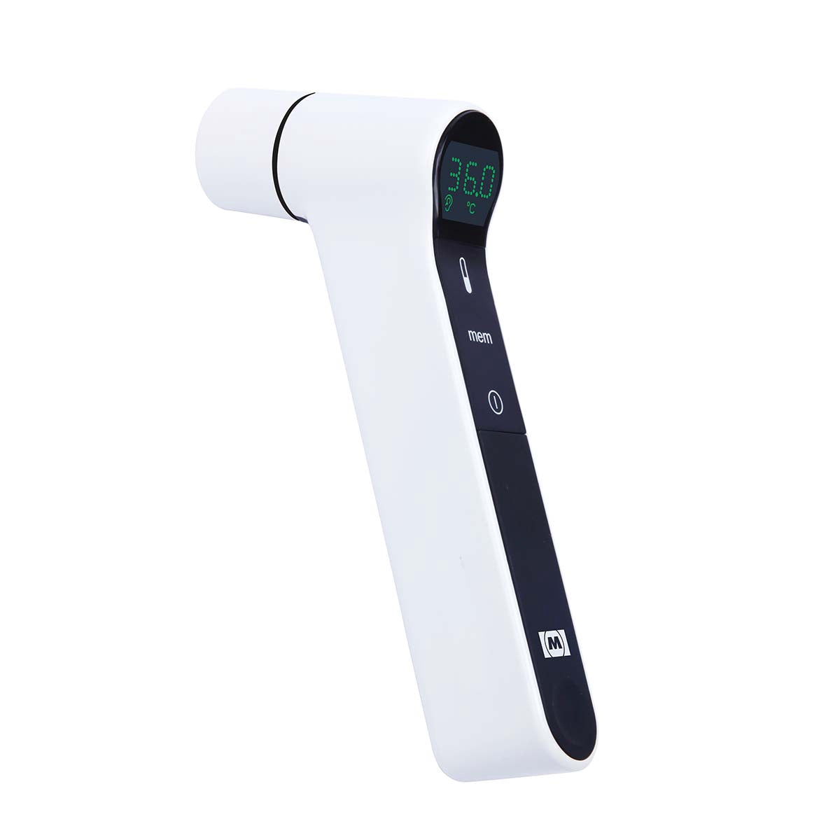 2-in-1 Digital Ear and Forehead Thermometer, White