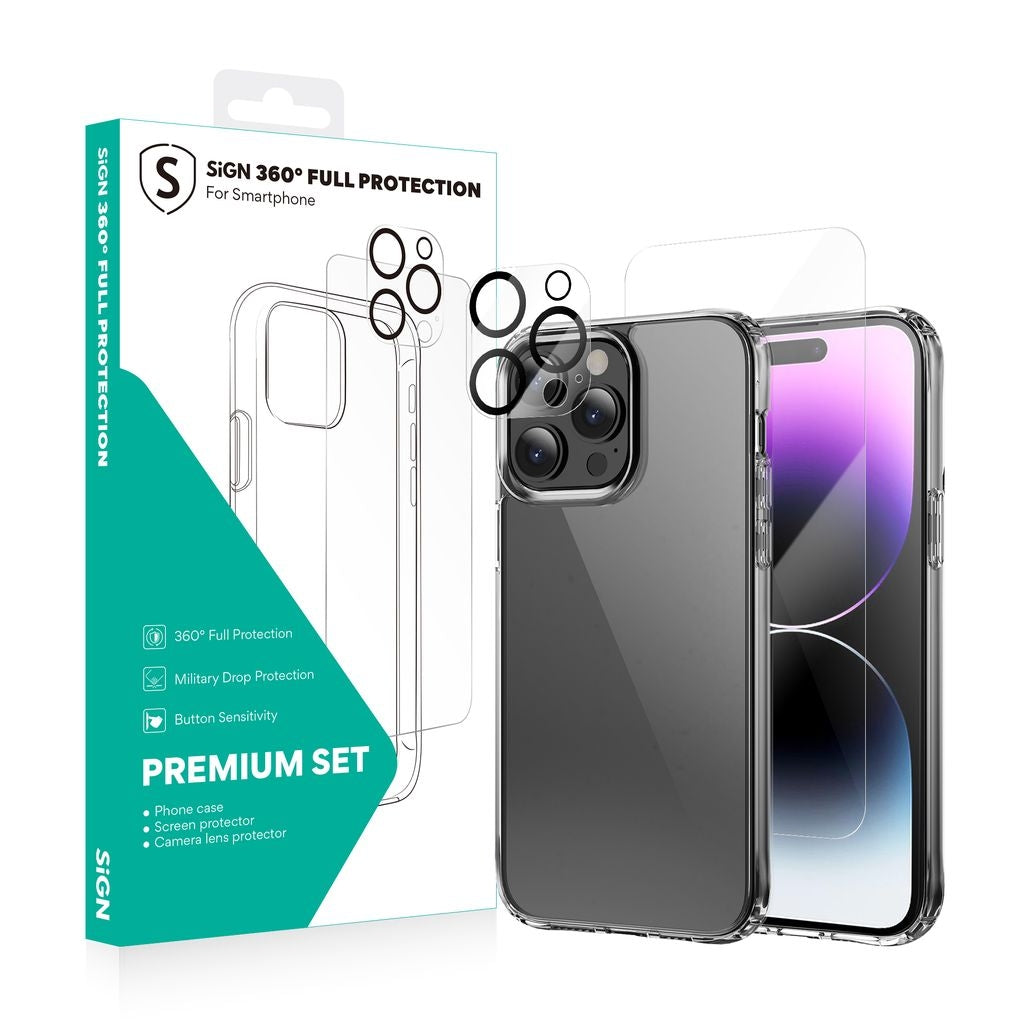 360 Complete Protection Package for iPhone 14 Pro Max