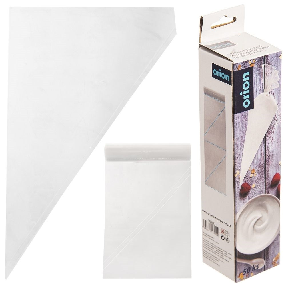 50-pack transparent alcohol bags on a roll for easy tear-off