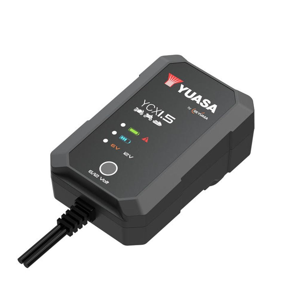 6V/12V Yuasa YCX Smart 1.5A charger 2-30ah