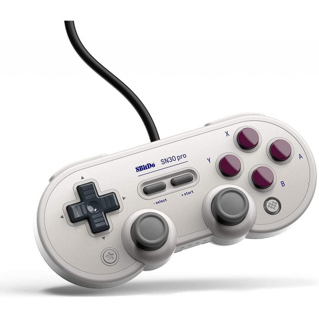 8Bitdo SN30 Pro USB-A Controller - Silver