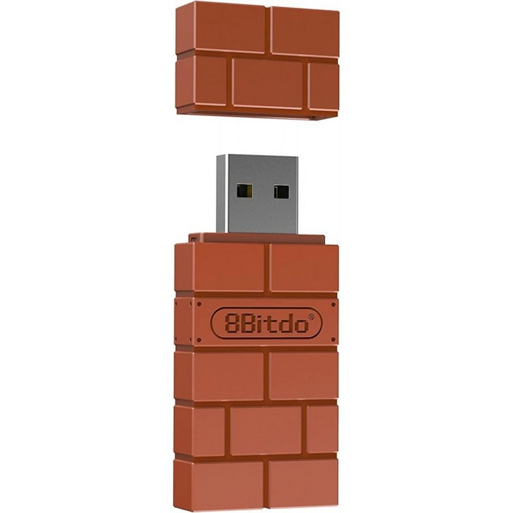 8Bitdo USB Wireless Adapter V2 - Brown