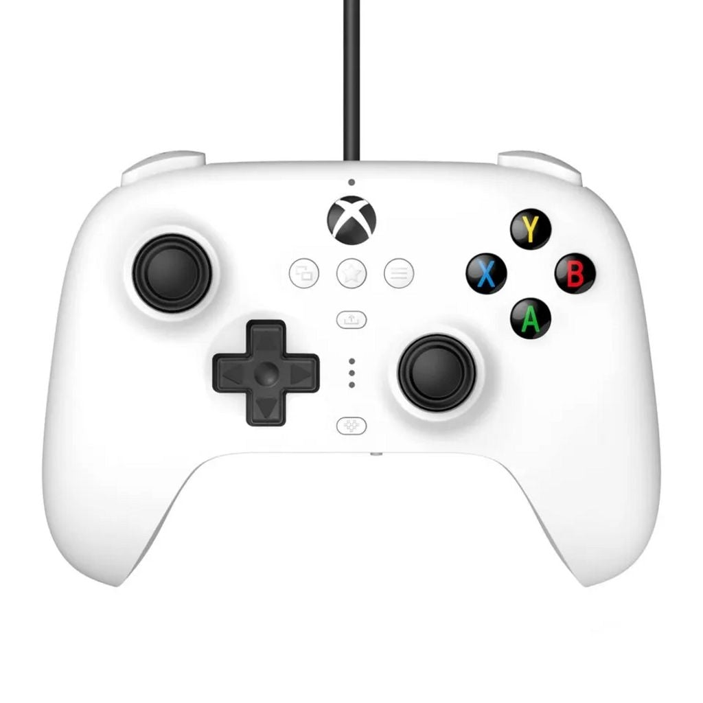8Bitdo Ultimate Xbox Controller with Cord - White