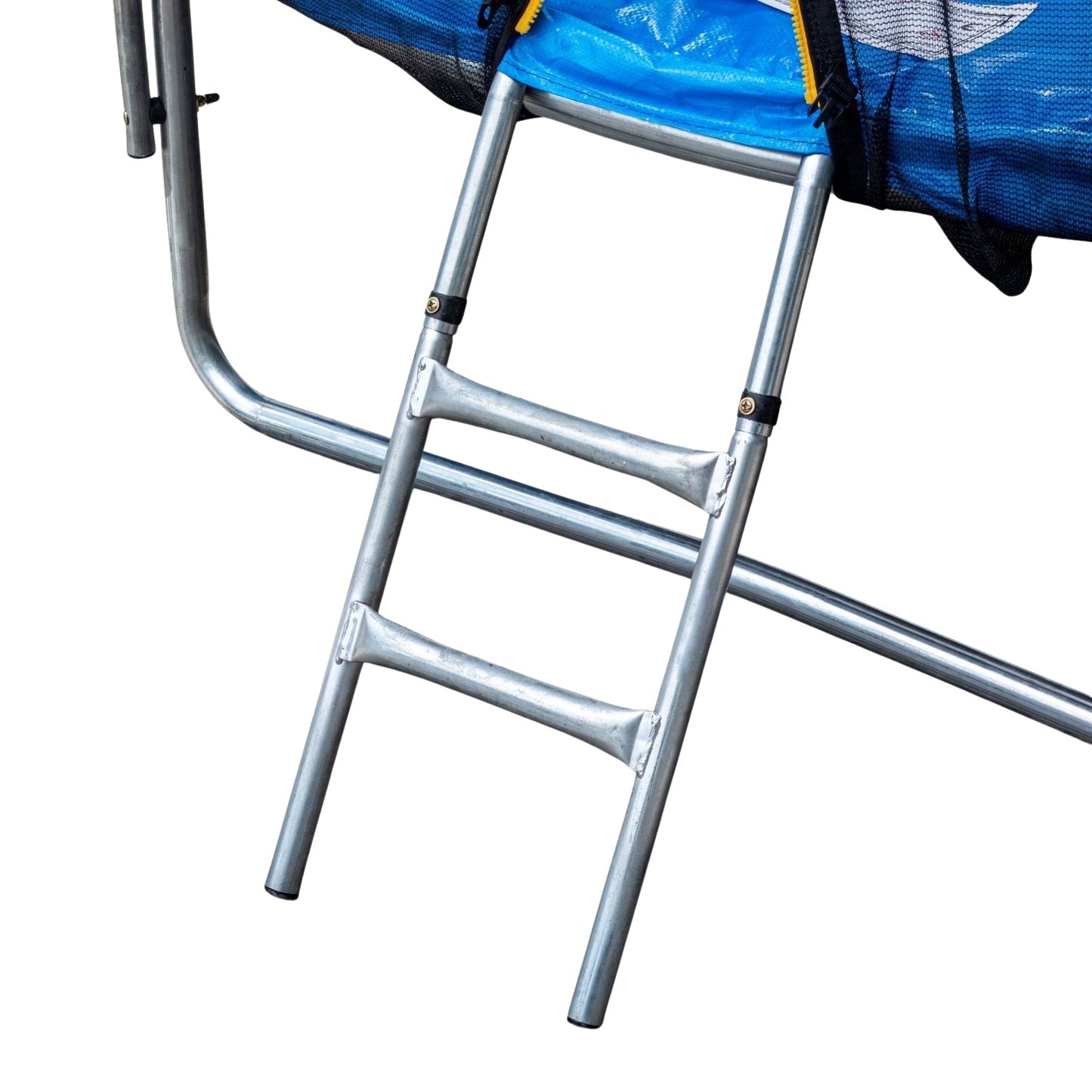 8 ft Garden Trampoline with Safety Net & Ladder