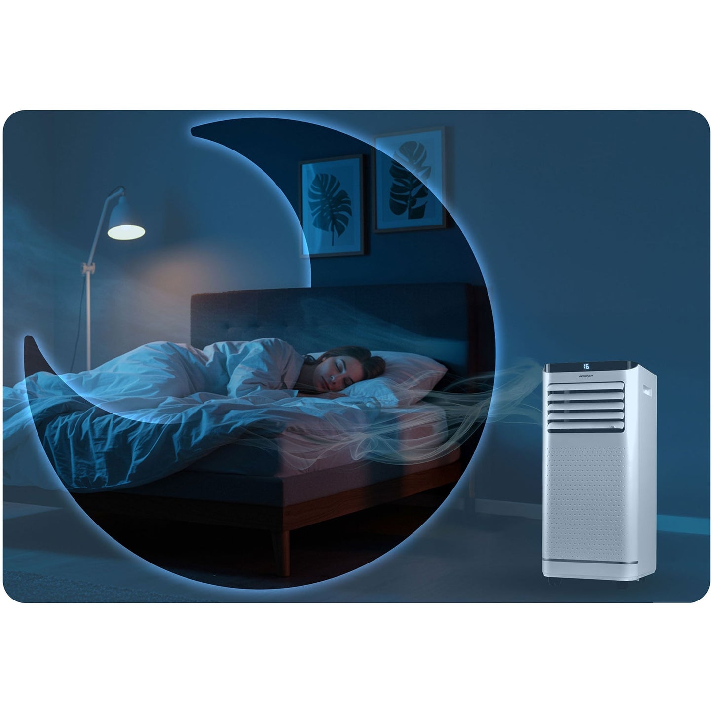 9000 BTU Berdsen BD-583 Portable Air Conditioner