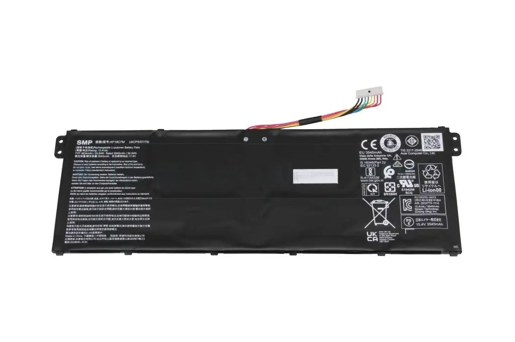 ACER Battery 3634mAh, 4S1P, Ap18C, 15.4V
