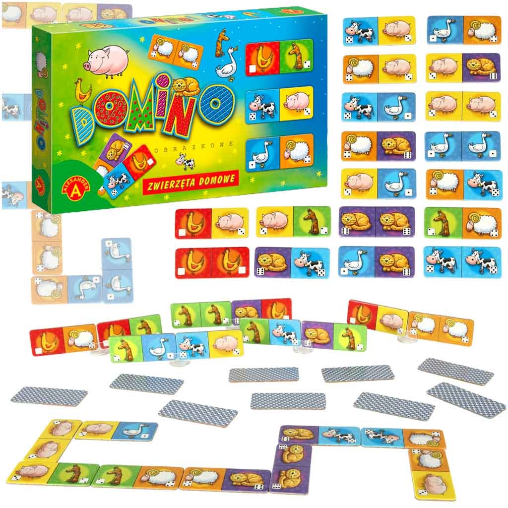 ALEXANDER Dominoes Pets educational game 4+