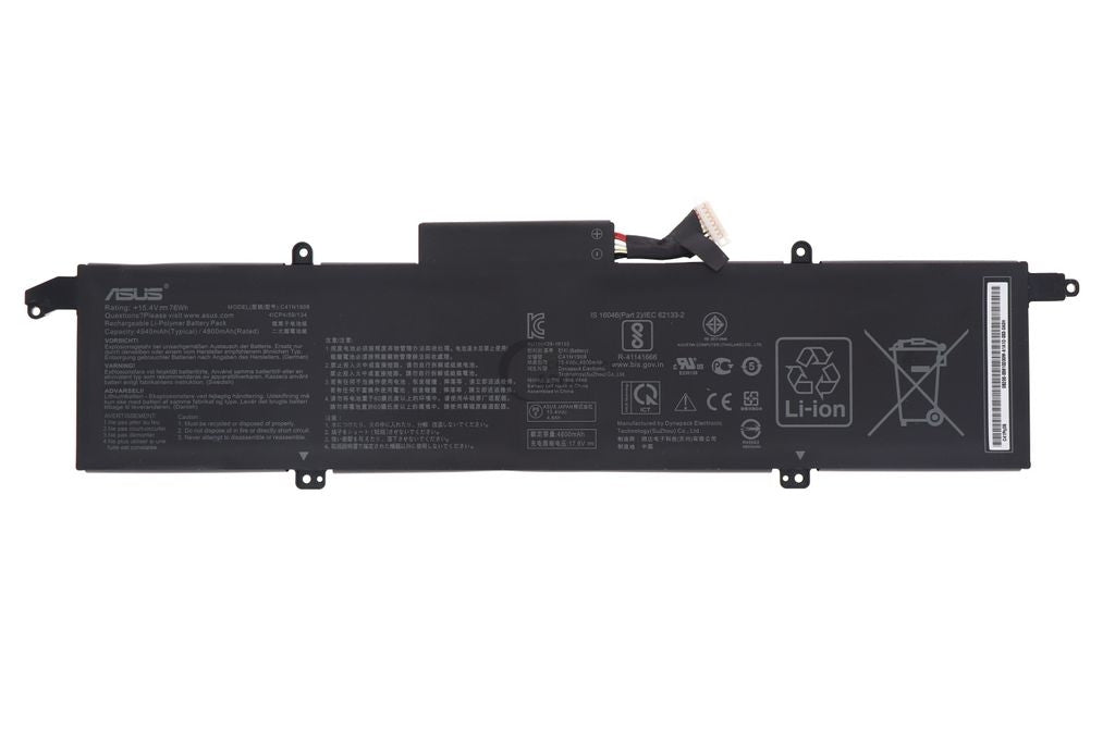 ASUS Battery C41N1908 4940mAh / 76Wh / 15.4V / 4 cells