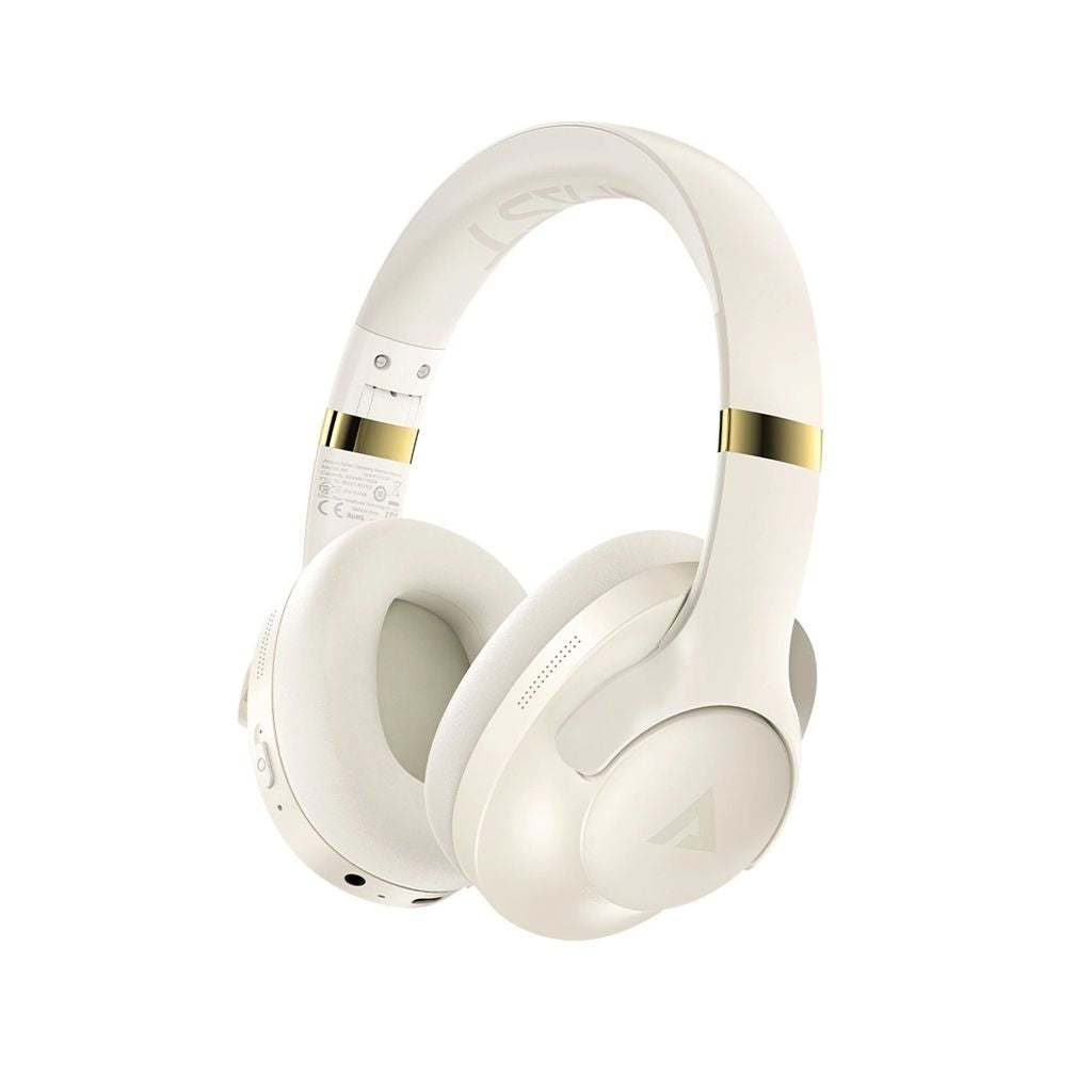 Acefast H4 Wireless Over-Ear Headphones with ANC - White