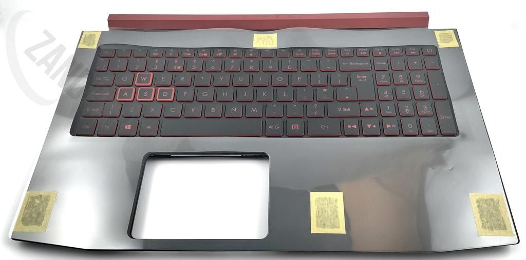 Acer AN515-41/AN515-51 Keyboard (UK-English) & Upper Cover (Black)