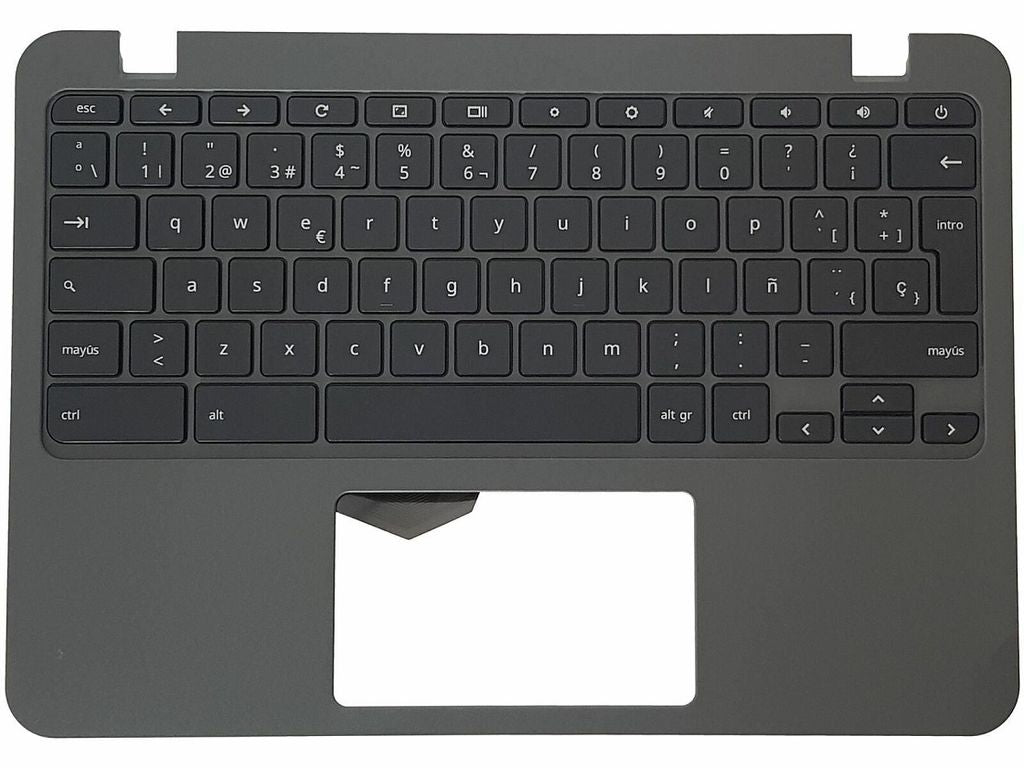Acer C731/C731T tangentbord (amerikansk-engelsk) övre skydd - grått
