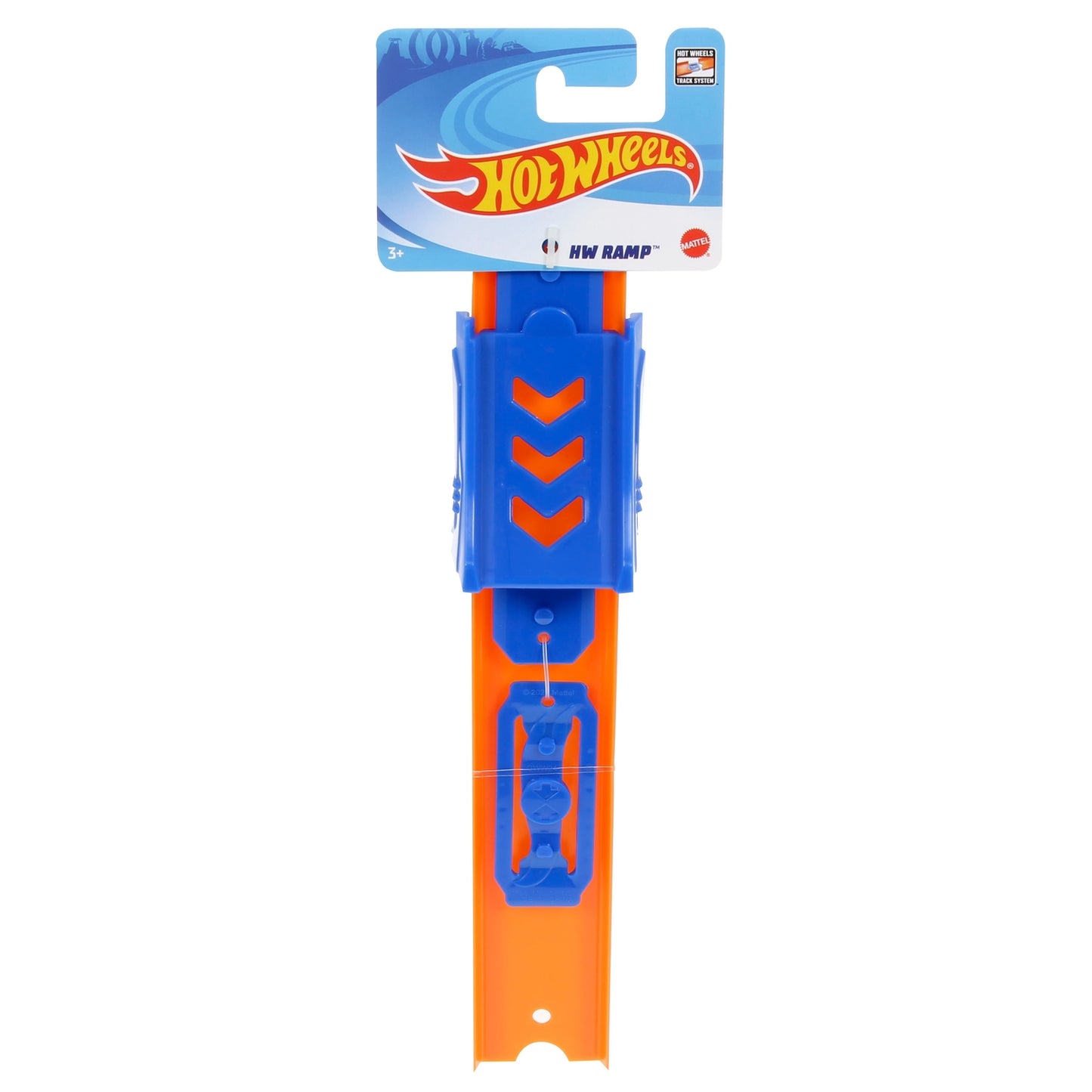 Hot Wheels Track Ramp with Track Piece & Clips