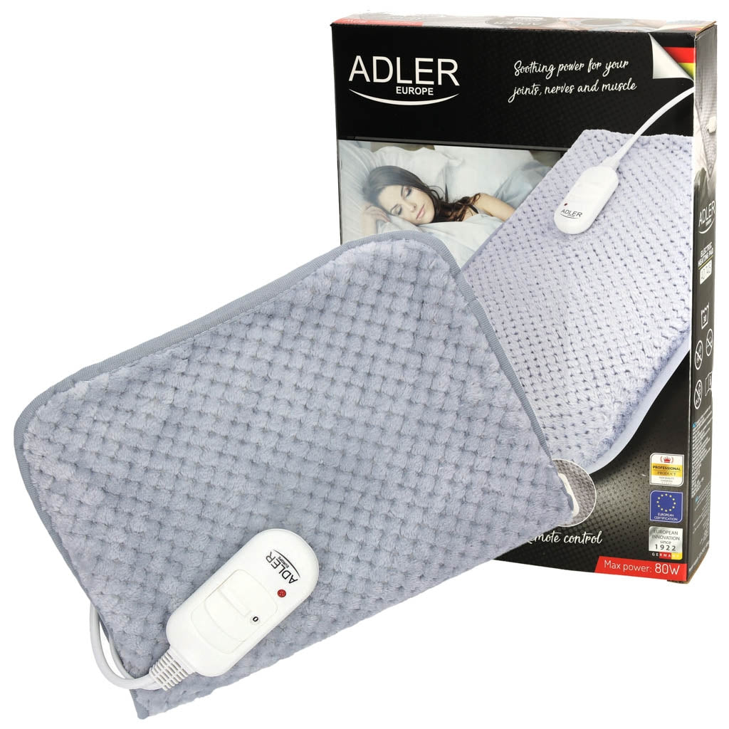 Adler AD 7415 Electric warming pillow 2 temperature levels remote control 80W