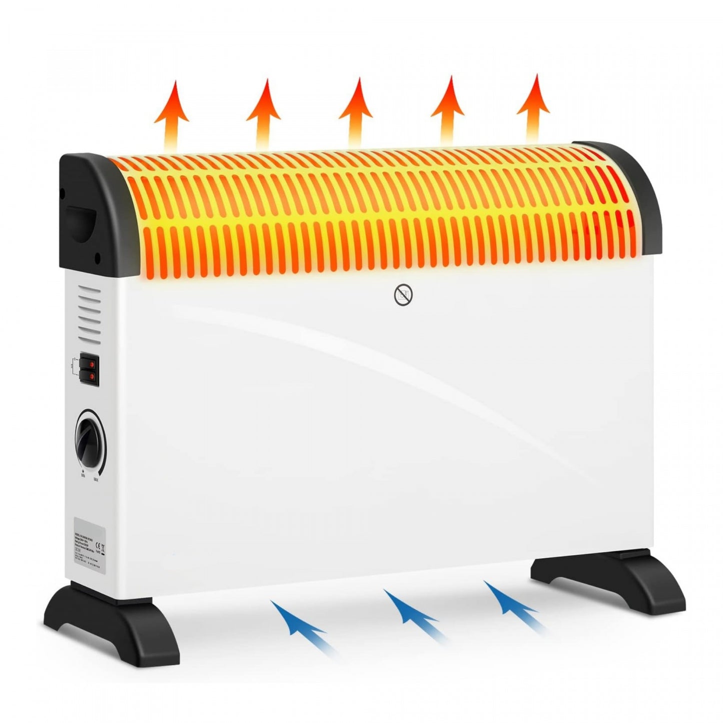Alpina ED-38005: 2000W Portable Convector Electric Heater