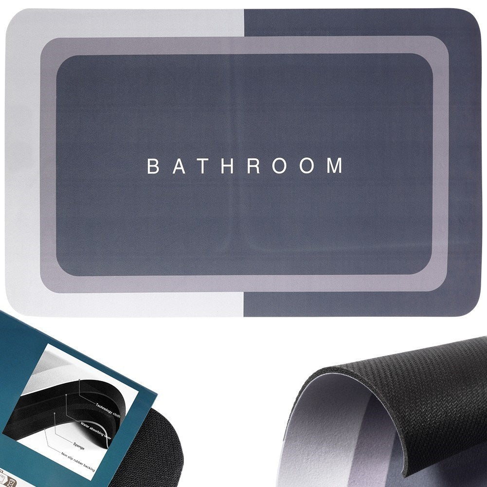 Anti-slip mat for a safe shower and bath without the risk of slipping
