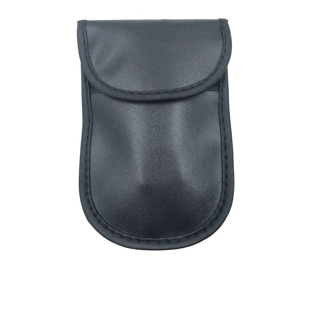 Anti-theft case for car keys, Faraday Cage, 14x10cm - Black