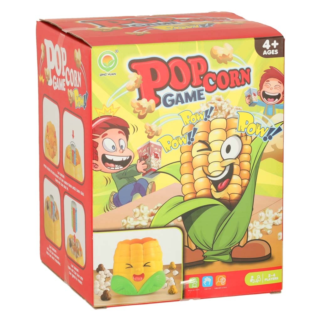Arcade Game for 4 Players – Catch Popcorn Cups