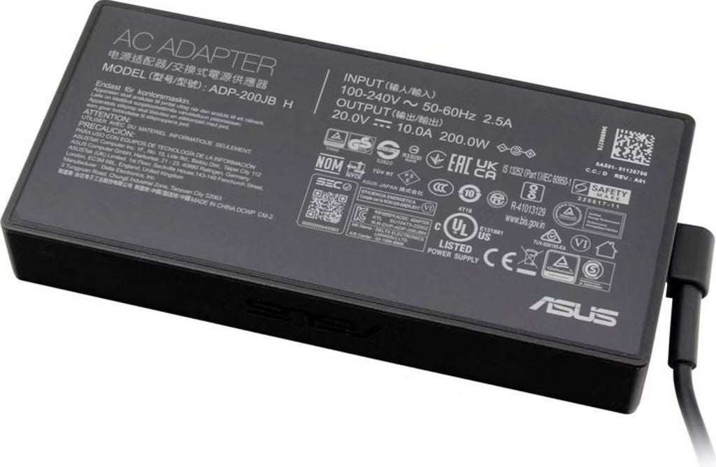 Asus AC Adapter 200W / 10A / 20V / 4.5 x 2.9 x 10mm