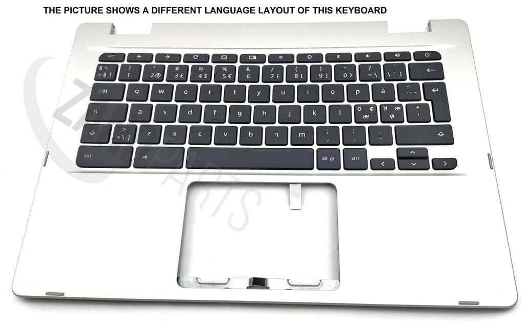 Asus C424MAR-1A Keyboard (UK-English) Module/AS (Isolation)
