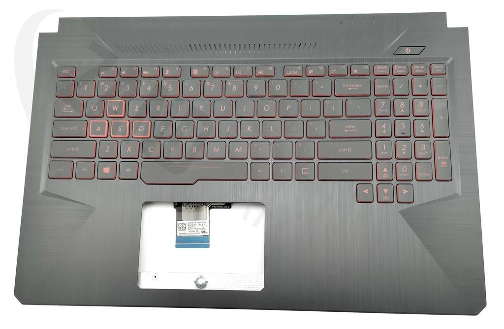 Asus FX504GD-1A Keyboard (US-English) Module/AS (Backlight)