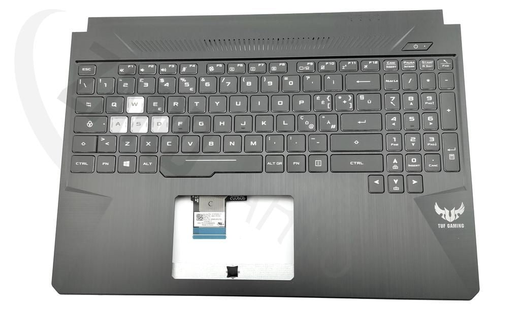 Asus FX505DU-1A Keyboard (Italian) Module/AS (3F Sunrex Black/RGB) (with Mylar)