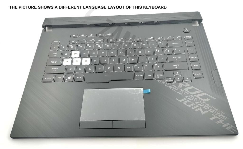 Asus G512LWS-1C Keyboard (CS) Module (Backlight, RGB 4-Zone) X70 Lighting TP