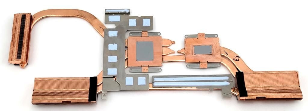 Asus G531GW Thermal Module CNC Assembly