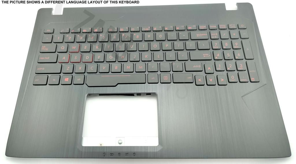Asus GL553VD-2B Keyboard (BELGIAN) Module/AS (BACKLIGHT+SPEAKER)