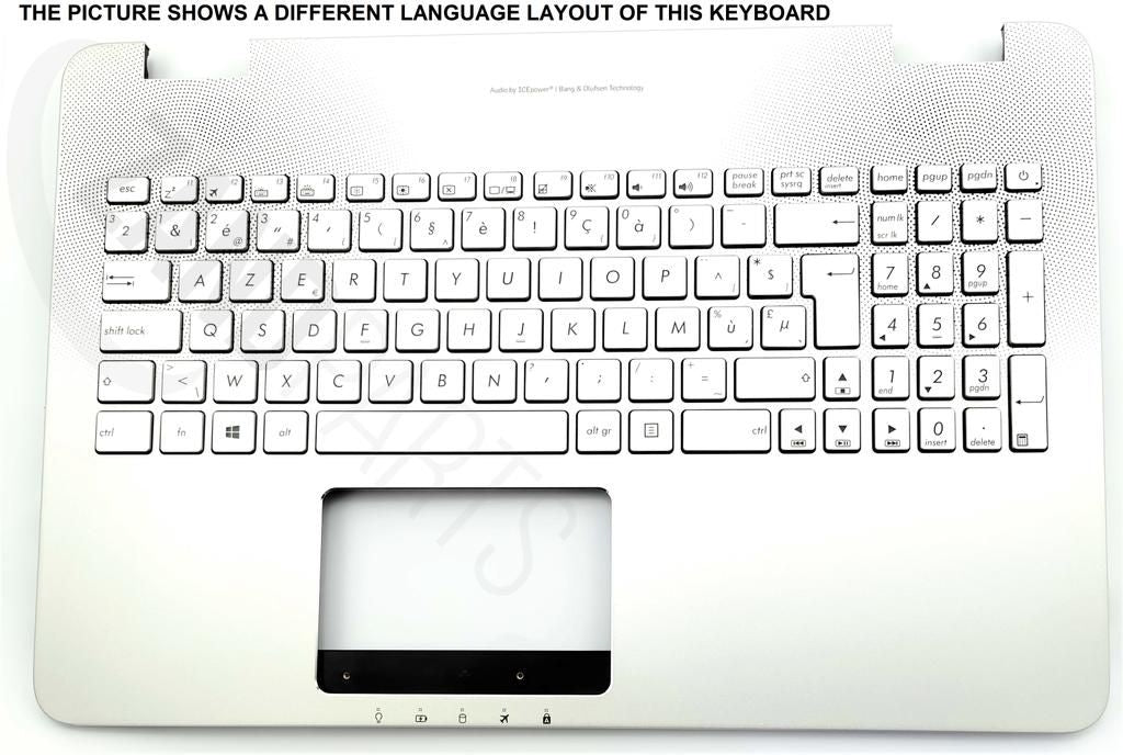 Asus N551JK-1A Keyboard (NORDIC) Module/AS