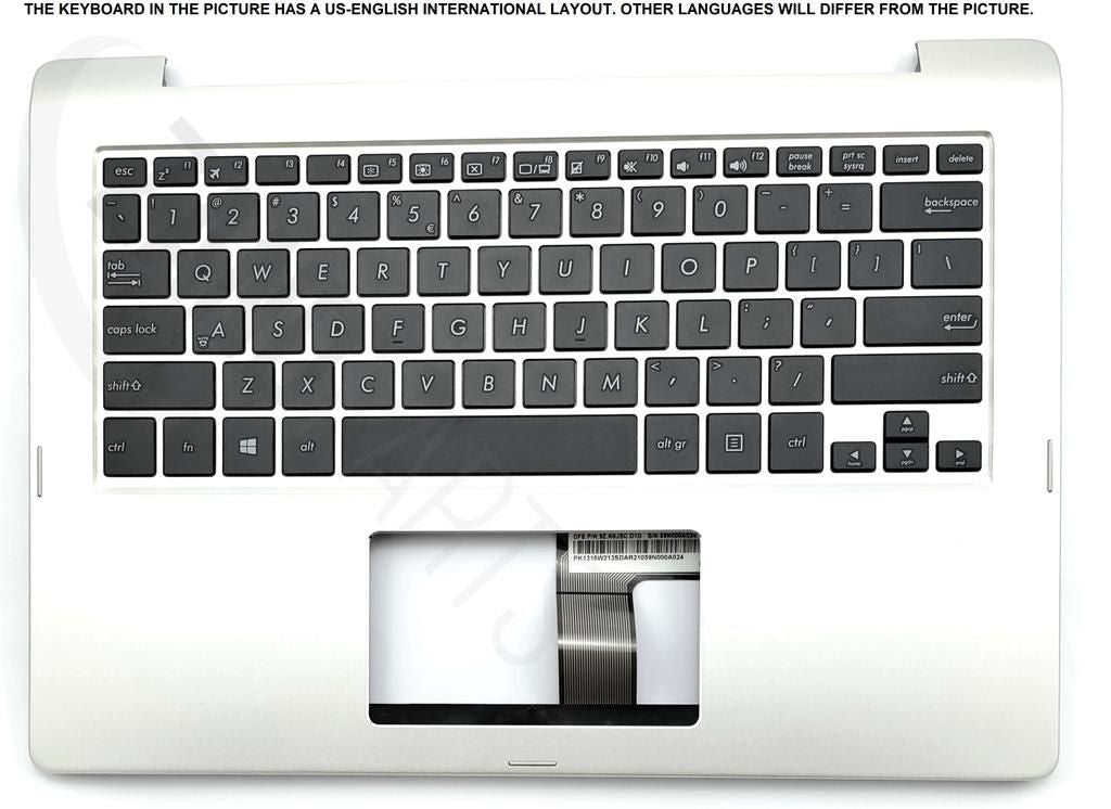 Asus TP300LA-1A Keyboard (US-English International) Module/AS