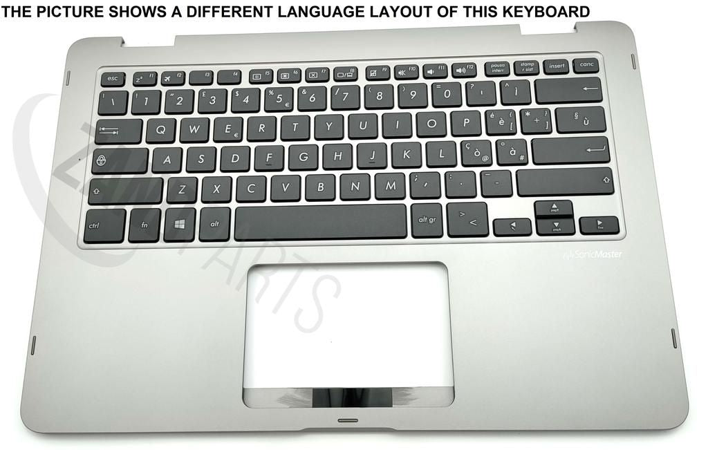 Asus TP401NA-1A Keyboard (BELGIAN) Module/AS