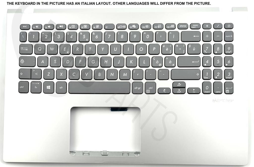 Asus X509UA-1S Keyboard (FRENCH) Module/AS