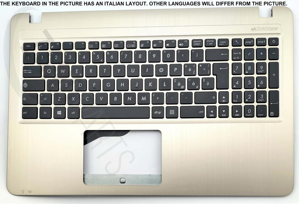 Asus X540LJ-1A Keyboard (US-English International) Module/AS