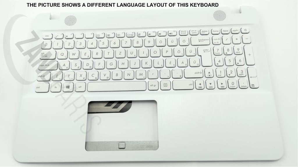 Asus X541UV-3G Keyboard (US-English) Module/AS (Isolation)