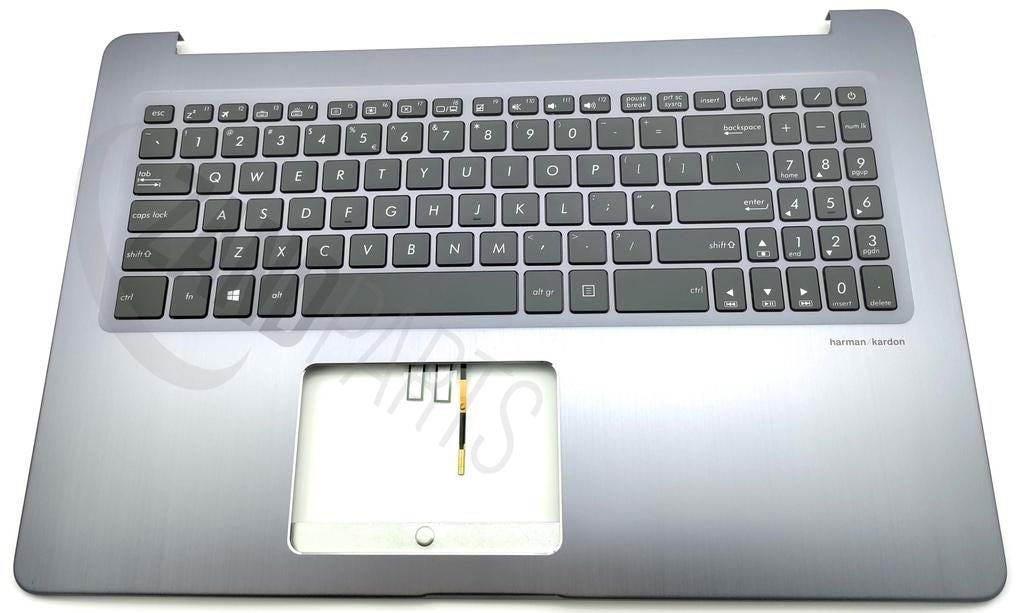 Asus X580VD-1B Keyboard (US-English International) Module/AS (Backlight)