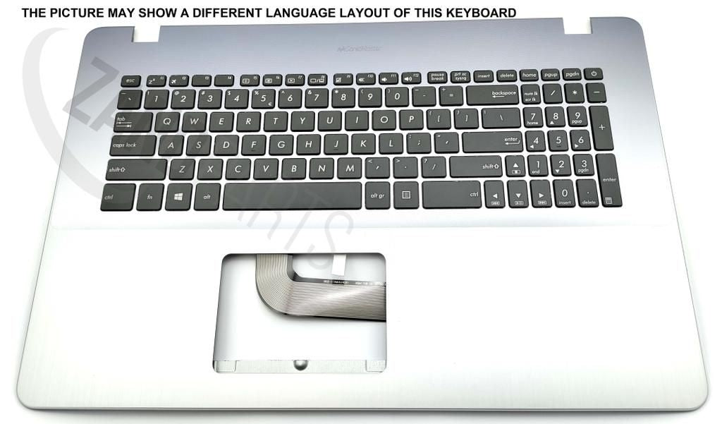 Asus X705MA-1B Keyboard (GERMAN) Module/AS (no backlight)