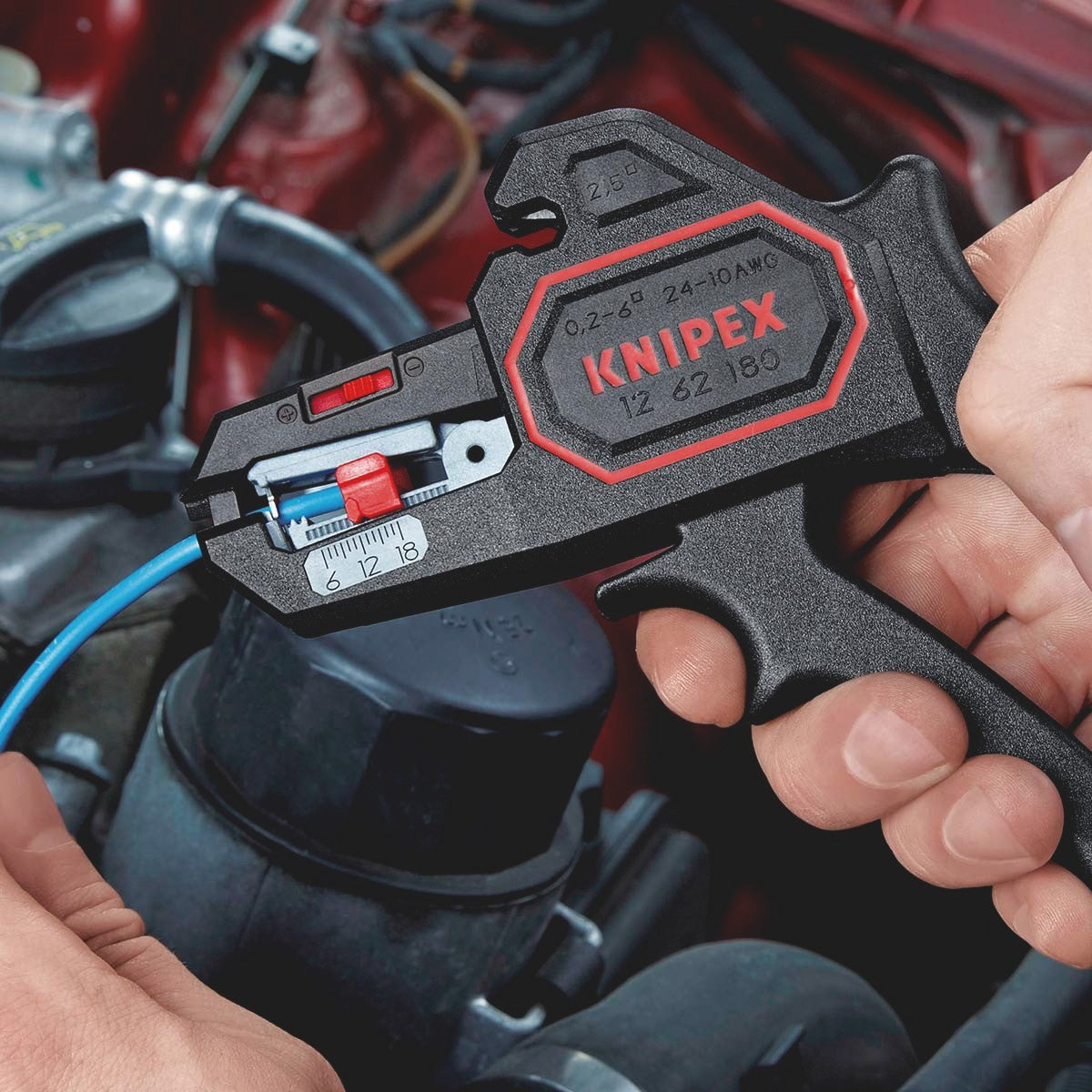 Automatic insulation stripper 180 mm 0.2-6 mm²