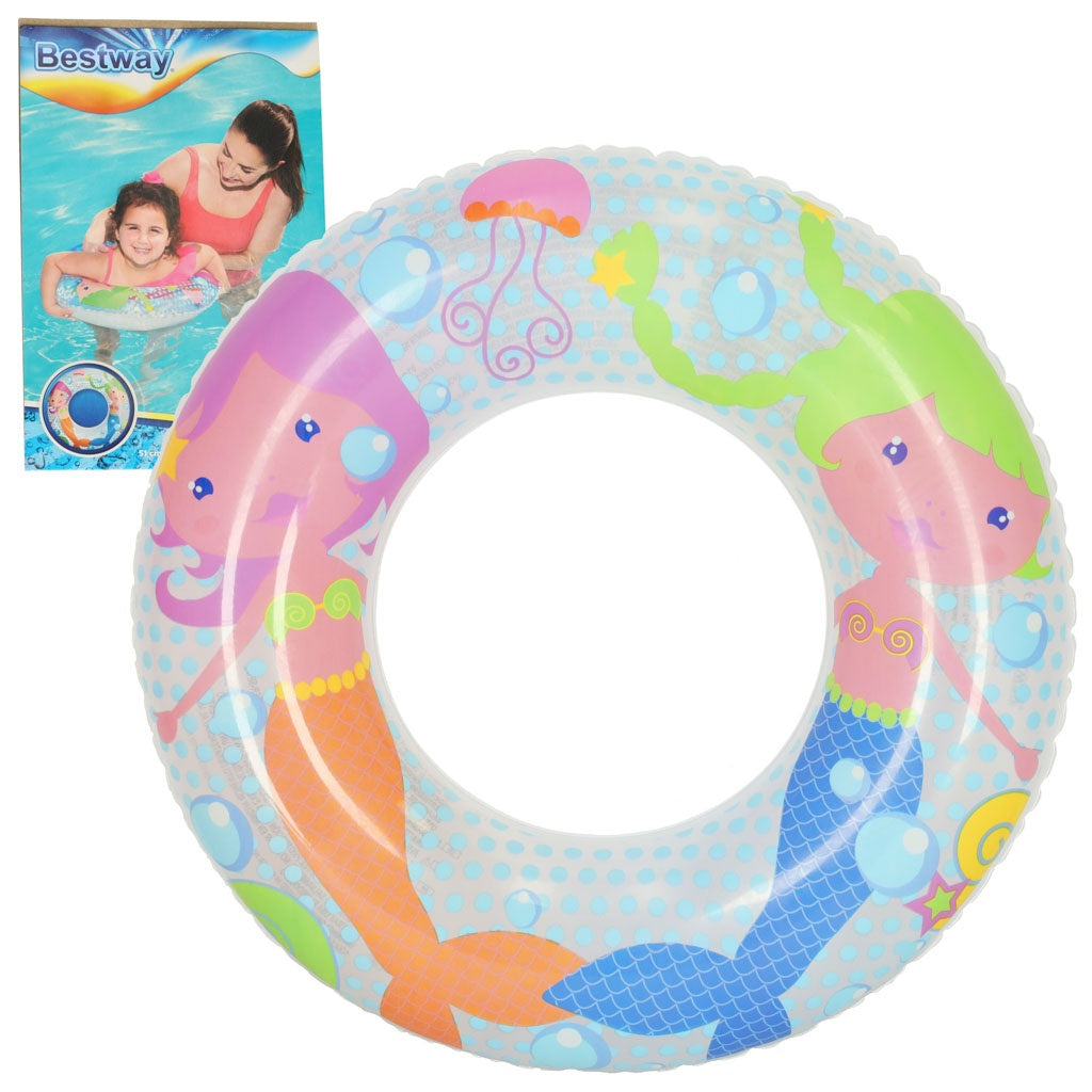 BESTWAY 36113 Inflatable circle 51cm mermaids