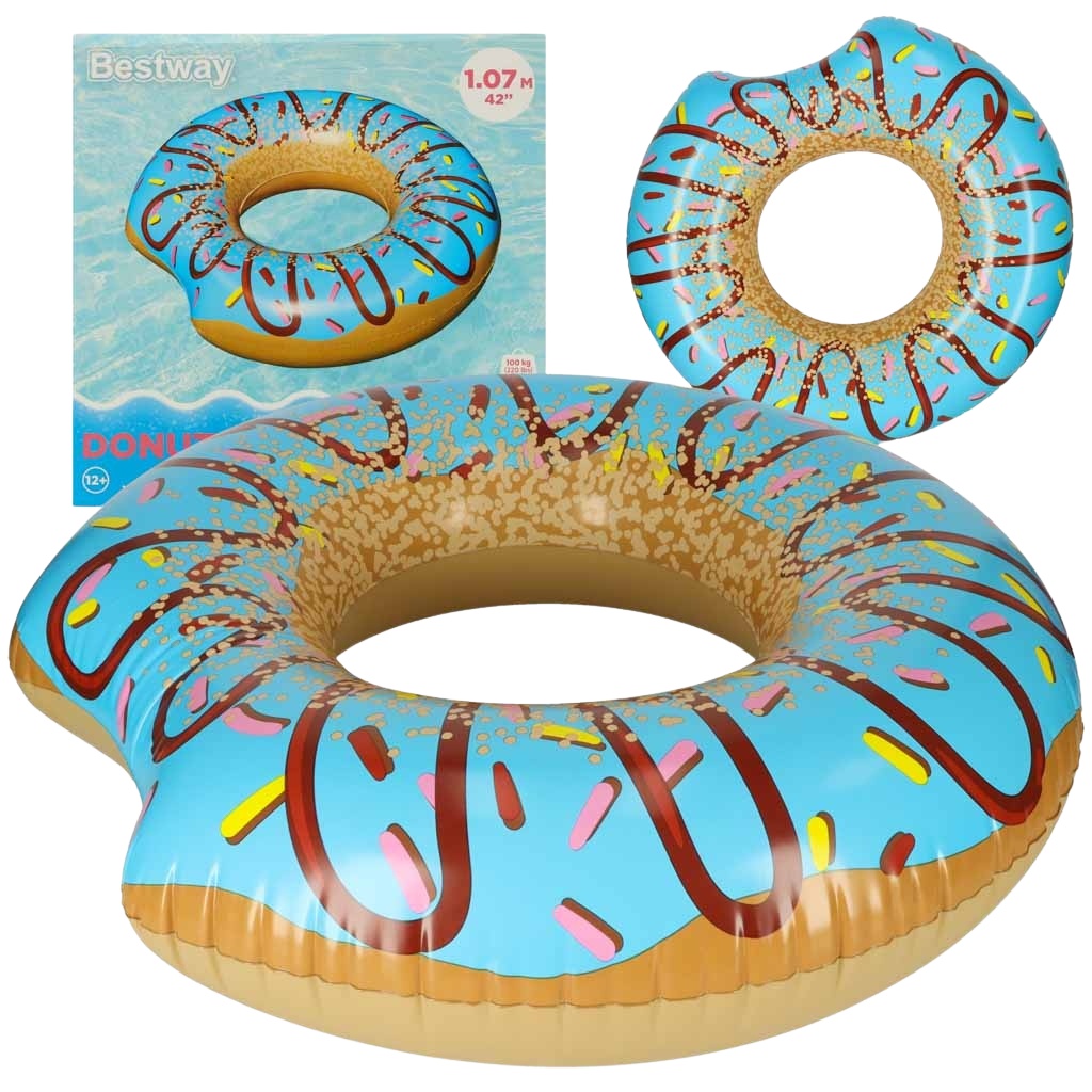 BESTWAY 36118 Donut blue 107cm swimming wheel