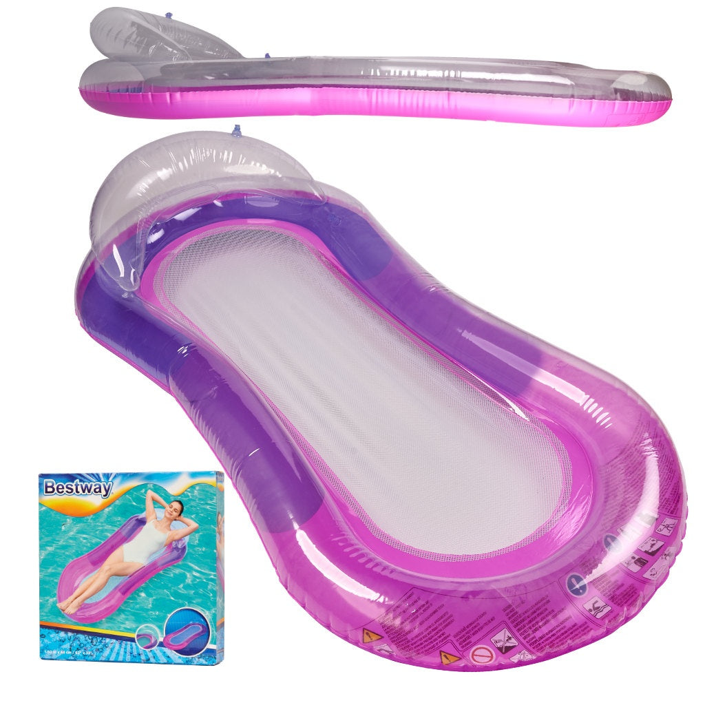 BESTWAY 43103 Mesh inflatable mattress purple
