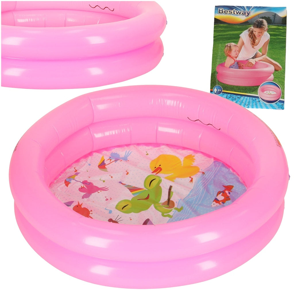 BESTWAY 51061 Children's wading pool pink 61cm