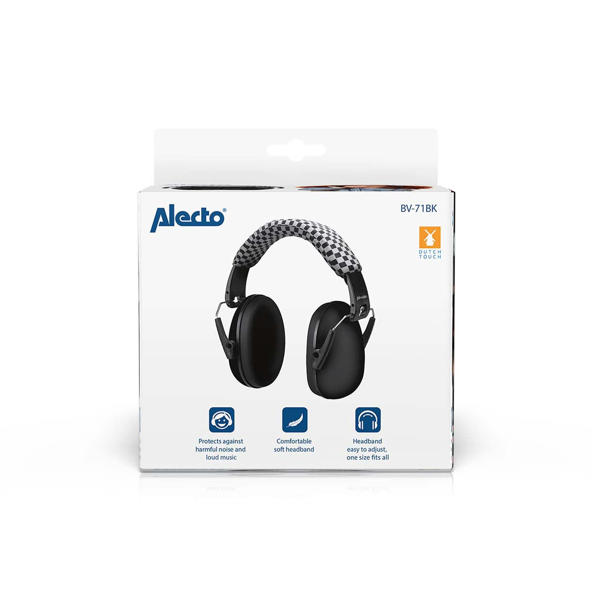 Baby & Toddler Ear Muffs, Black, Noise Reduction 29 dB