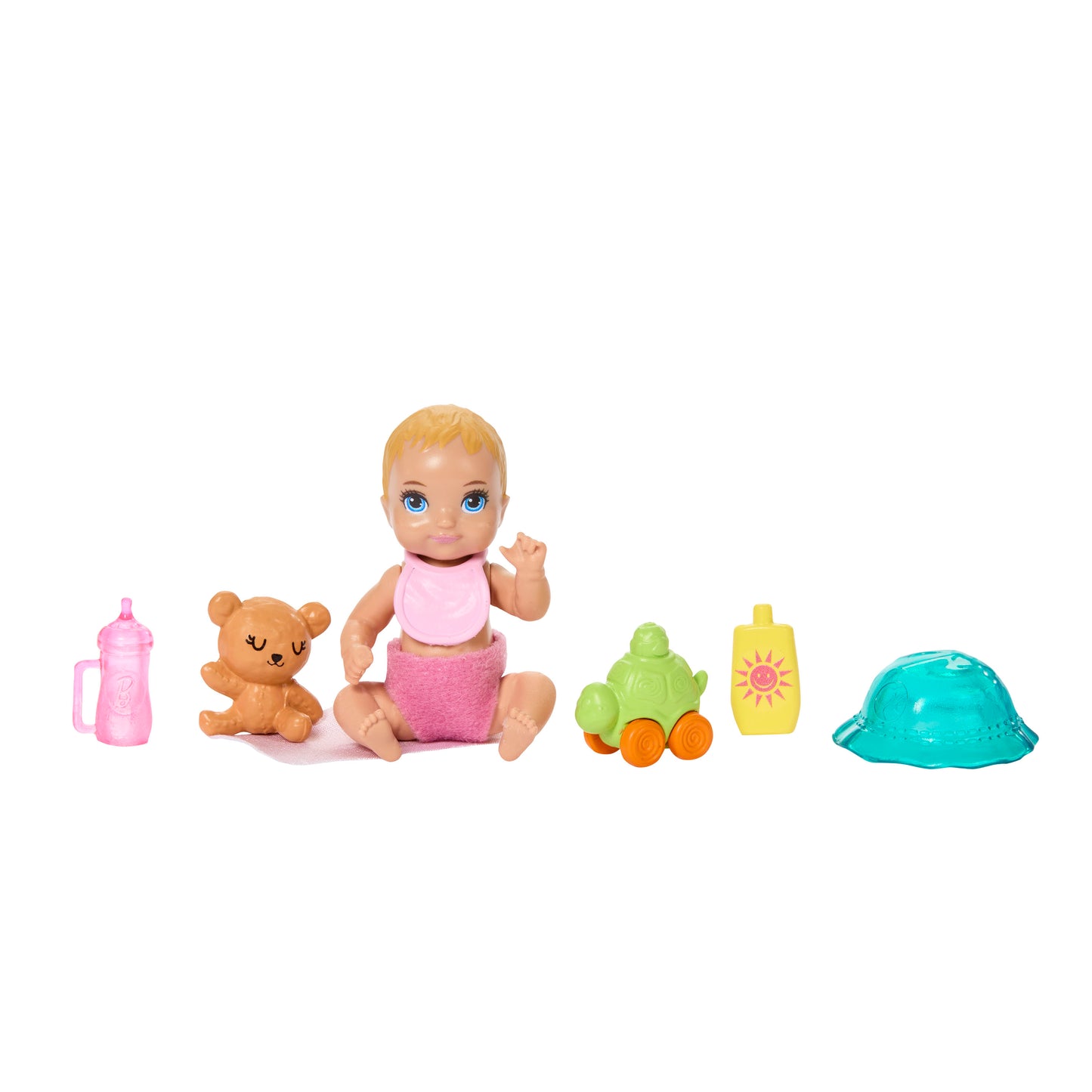 Babysitting Stroller Playset with Accessories, 10 Pieces