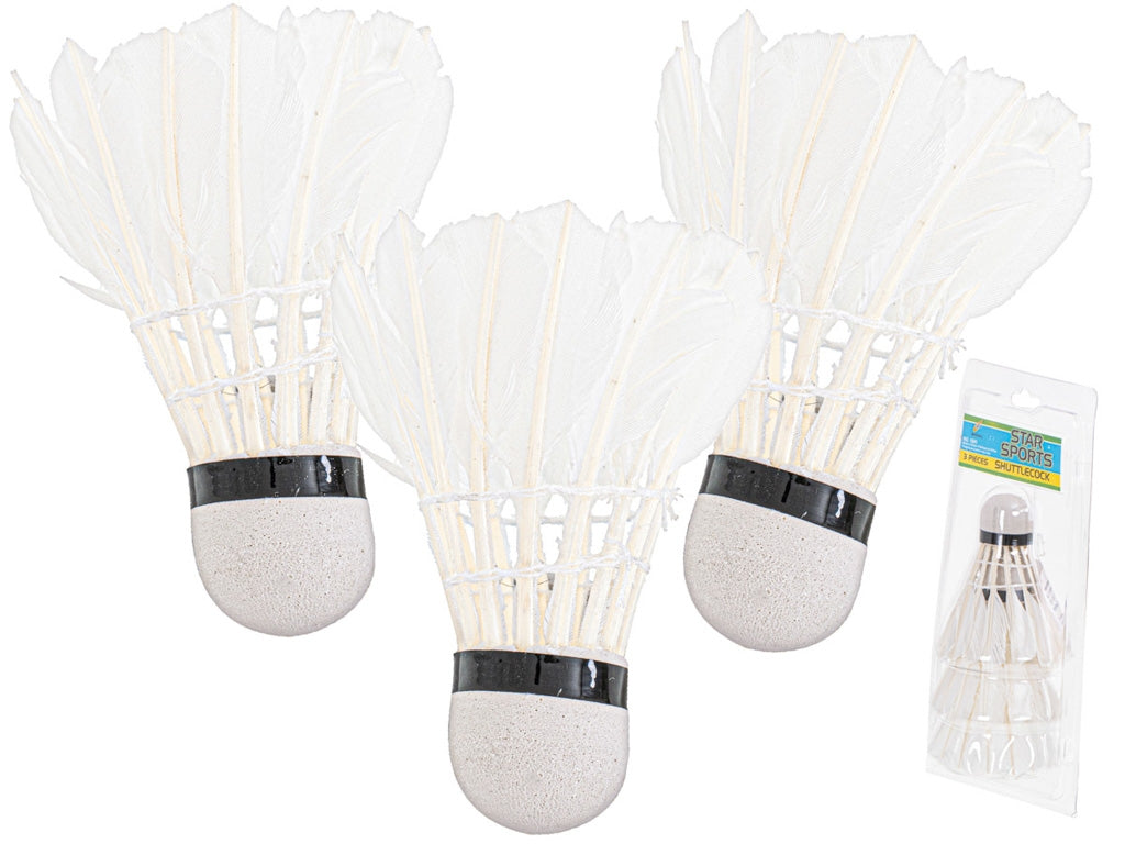 Badminton feather darts 3pcs