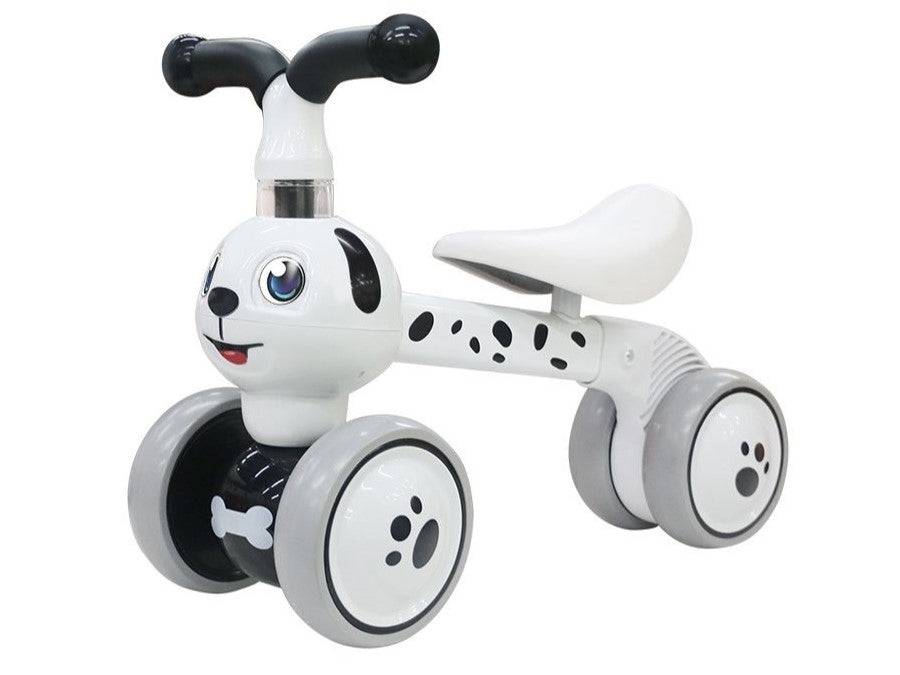 Balance bike Doggy ride on mini bike with 4 wheels