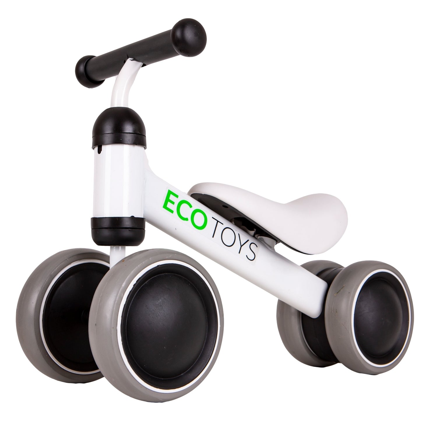 Balance bike, exercise bike, mini bike for children, white, ECOTOYS