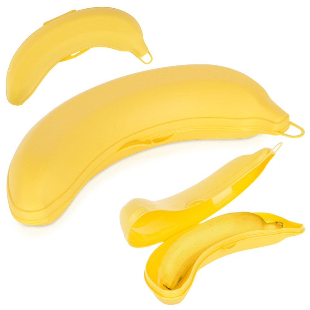 Banana container 22.5x7.5x5.5 cm