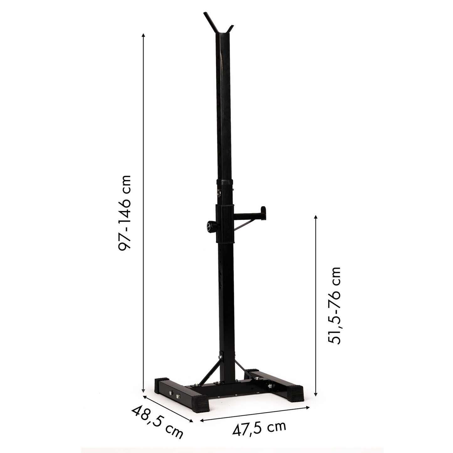 Barbell stands, 2 pcs, supports for the bench 300 kg